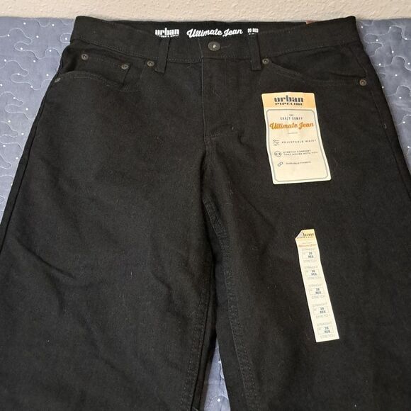 Urbine Pipeline black striaght jeans size 20 NWT - Picture 3 of 10